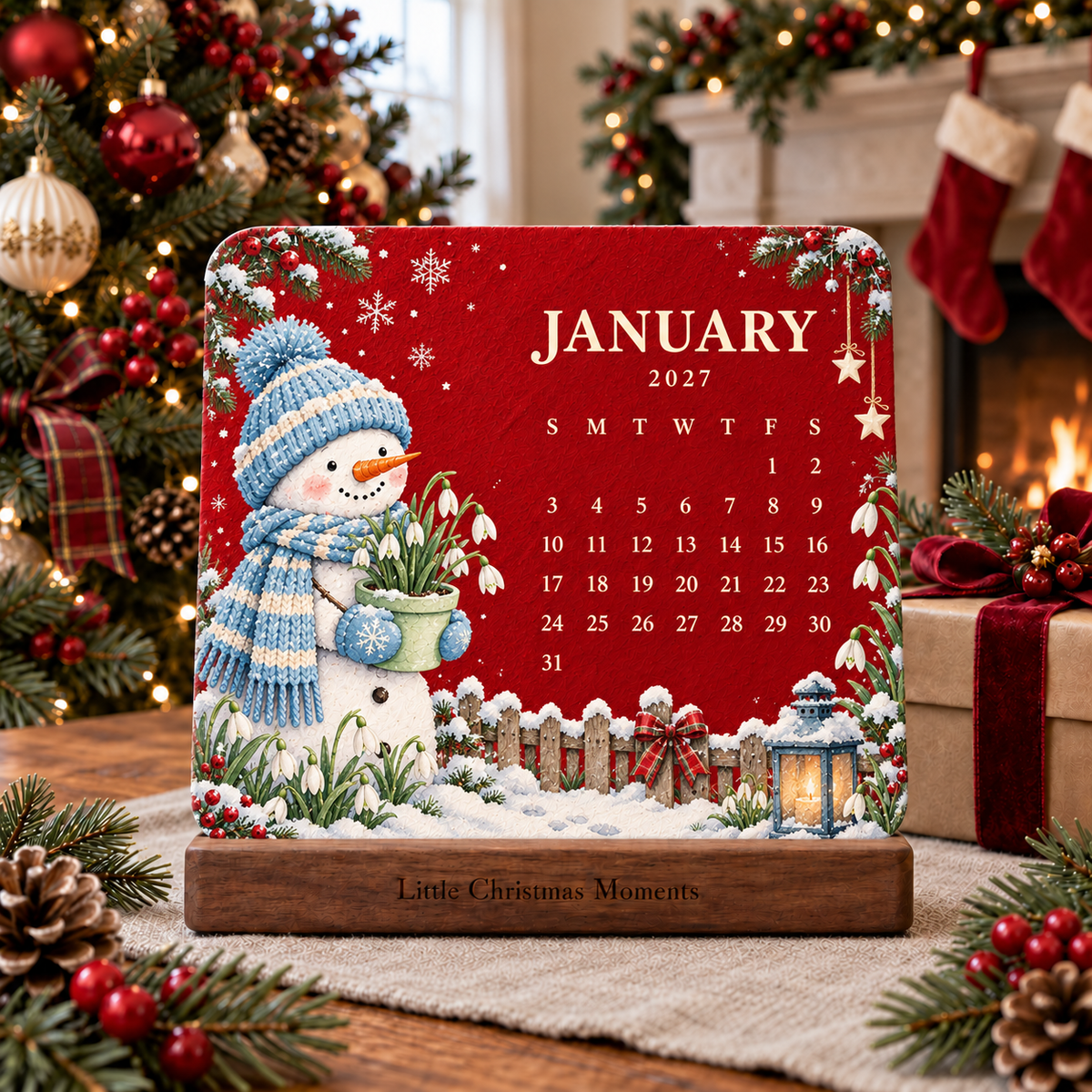 🎄🗓️ Christmas Limited-Edition-60% OFF — 🌱2027 Eco-Friendly Plantable "Eternal" Seed Calendar✨