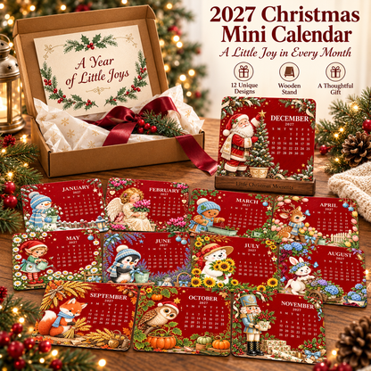 🎄🗓️ Christmas Limited-Edition-60% OFF — 🌱2027 Eco-Friendly Plantable "Eternal" Seed Calendar✨