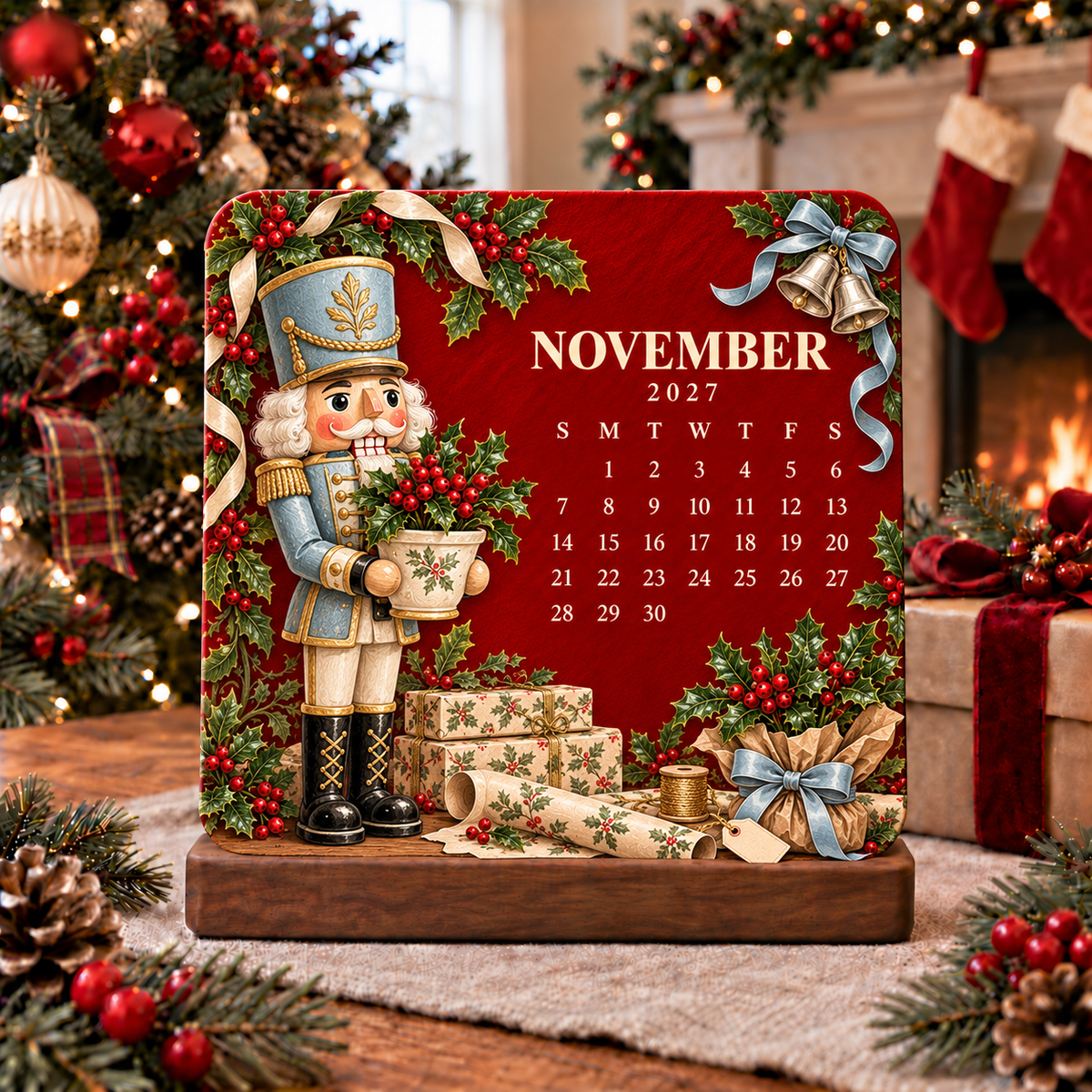 🎄🗓️ Christmas Limited-Edition-60% OFF — 🌱2027 Eco-Friendly Plantable "Eternal" Seed Calendar✨