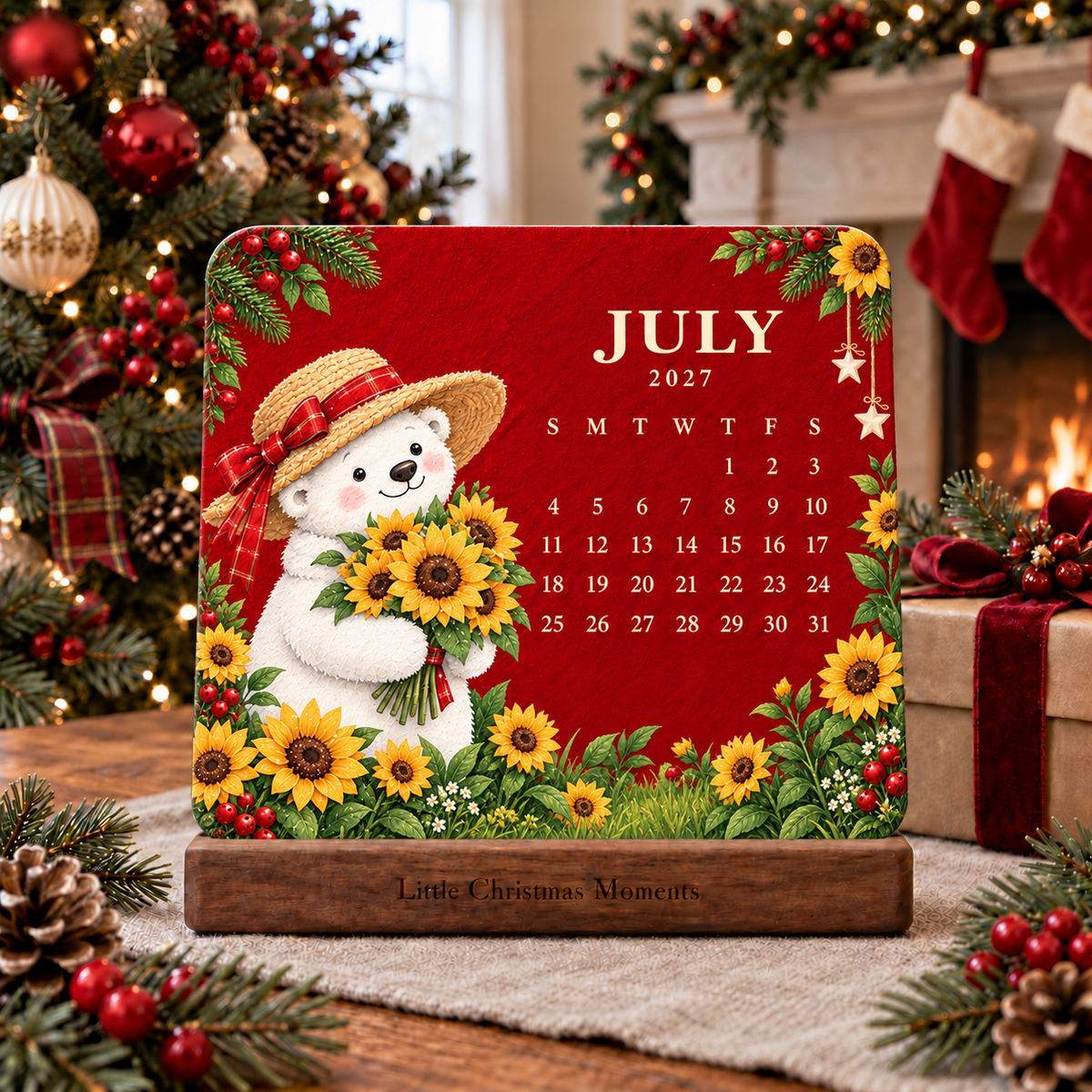 🎄🗓️ Christmas Limited-Edition-60% OFF — 🌱2027 Eco-Friendly Plantable "Eternal" Seed Calendar✨