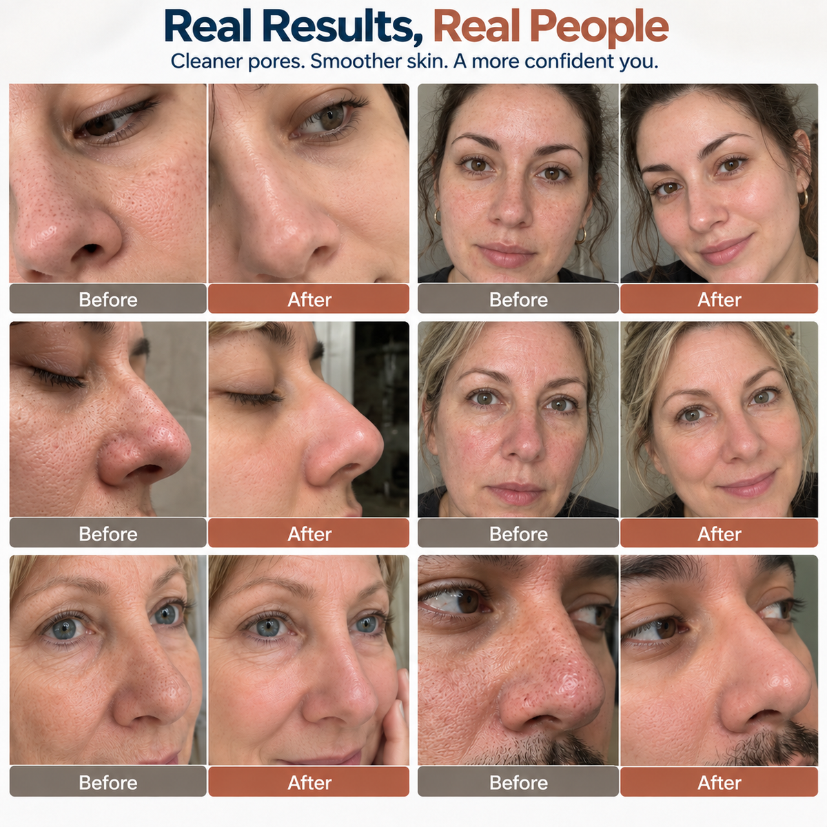 ✨ Electric Pore Vacuum Cleaner – Stop Squeezing 🔥 Start Lifting Visible Pore Buildup