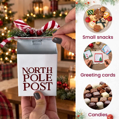 North Pole Post Christmas Treat Box