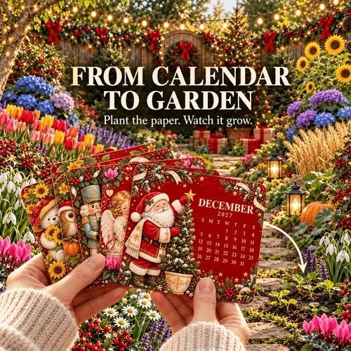 🌱2027 Eco-Friendly Plantable "Eternal" Seed Calendar