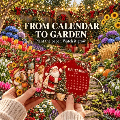 🌱2027 Eco-Friendly Plantable "Eternal" Seed Calendar