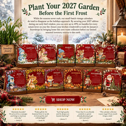 🌱2027 Eco-Friendly Plantable "Eternal" Seed Calendar