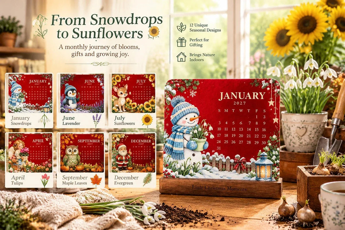 🌱2027 Eco-Friendly Plantable "Eternal" Seed Calendar