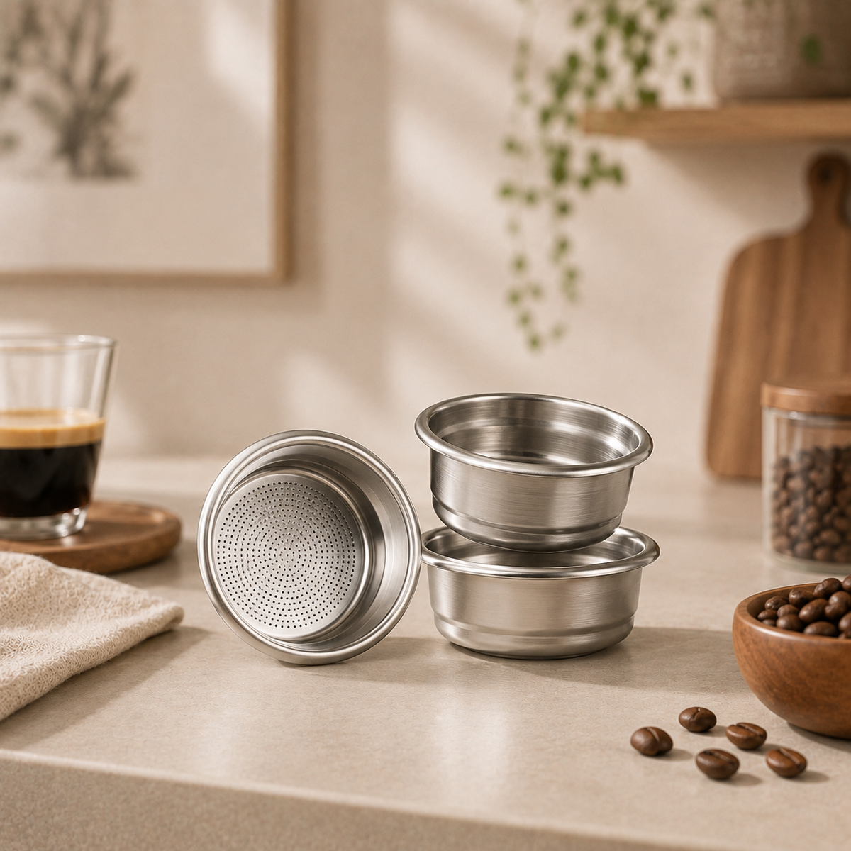 VELMORAJ Precision‑Flow Espresso Filter Basket