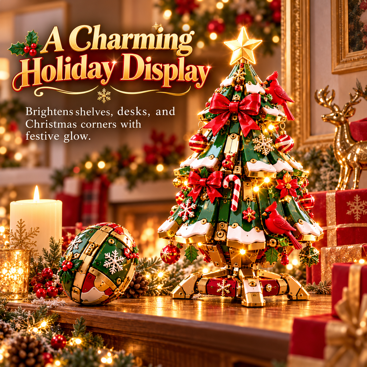 🔥 LAST DAY 50% OFF! 🎄 Egg-to-Christmas Tree™ – Magical Cardinal Holiday Gift 🎁