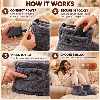 🎄 Christmas Sale 🎁 Cozy Heated Boots — Save Up to 60%!